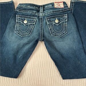 True Religion Women's Dark Blue Boot Cut Jeans